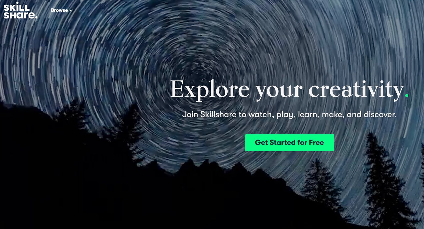 Free Trial of Skillshare Premium